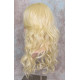 GABBY | Light Blonde Long Wig Long Barrel Curls Skin Part HEAT OK