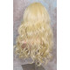 GABBY | Light Blonde Long Wig Long Barrel Curls Skin Part HEAT OK