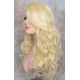 GABBY | Light Blonde Long Wig Long Barrel Curls Skin Part HEAT OK
