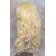 GABBY | Light Blonde Long Wig Long Barrel Curls Skin Part HEAT OK