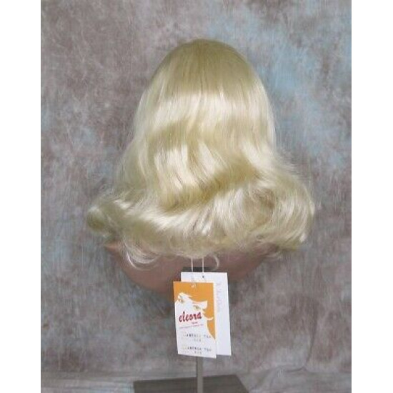 ANGELA 750 | Light Blonde Medium Wig Gentle Waves Skin Top No Bang