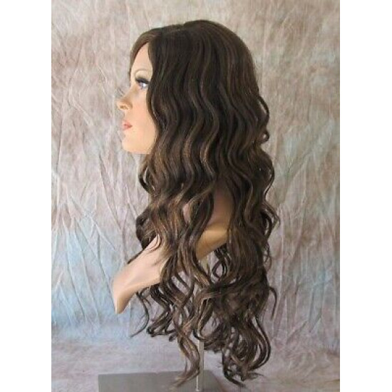 OBSESSION | Golden Brown Highlights Long Wig Spiral Curls Part | Forever Young 