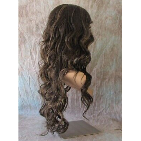 OBSESSION | Golden Brown Highlights Long Wig Spiral Curls Part | Forever Young 