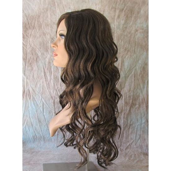 OBSESSION | Golden Brown Highlights Long Wig Spiral Curls Part | Forever Young 