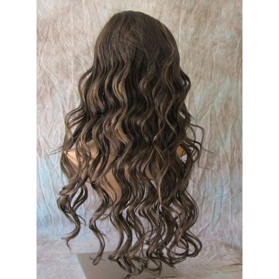 OBSESSION | Golden Brown Highlights Long Wig Spiral Curls Part | Forever Young 