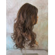 GABBY | Brown Strawberry Auburn Long Wig Barrel Curls Skin Part HEAT OK 