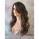 GABBY | Brown Strawberry Auburn Long Wig Barrel Curls Skin Part HEAT OK 