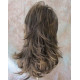 Tarah | Medium Brown Mix Long Wig Choppy Layers Motion Volume Bangs | Adora