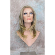BRITTNEY | Light Brown Mix Long Monofilament Wig Side Part Face Frame Layers 