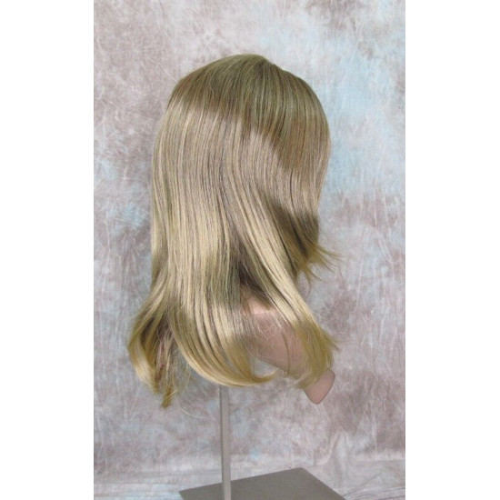 BRITTNEY | Light Brown Mix Long Monofilament Wig Side Part Face Frame Layers 