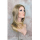 BRITTNEY | Light Brown Mix Long Monofilament Wig Side Part Face Frame Layers 