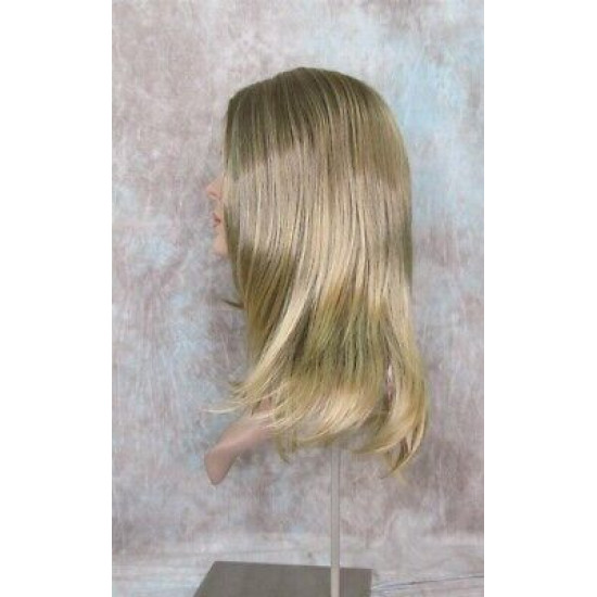 BRITTNEY | Light Brown Mix Long Monofilament Wig Side Part Face Frame Layers 