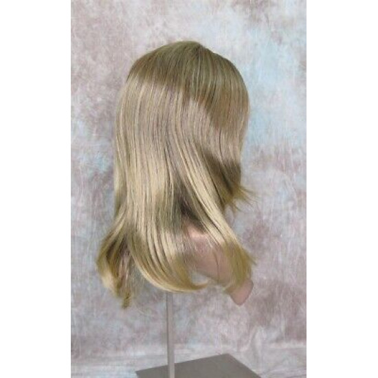 BRITTNEY | Light Brown Mix Long Monofilament Wig Side Part Face Frame Layers 