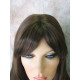 ROSEMARY | Dark Brown Auburn Mix Long Layered Wig Bangs Skin Part 