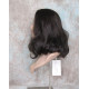 ANGELA 750 | Dark Brown Medium Wig Gentle Waves Skin Top No Bang