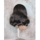 ANGELA 750 | Dark Brown Medium Wig Gentle Waves Skin Top No Bang