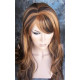 TONYA | Brown Ginger Long Wig Gentle Loose Waves Longer Bangs Center Part 
