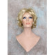 LEXY | Short Wig Golden Blonde Mix Choppy Layers Flipped Ends 