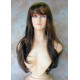 CARMEN | Long Wig COLOR CHOICE Gentle Layers Side Swept Bangs Skin Part 