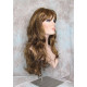 NATALIE B | 3 Tone Brown Auburn Long Wig Layers 26" Wavy Full Skin Top Bangs 