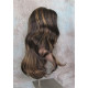 LINDA | Brown Strawberry Long Wig Luscious Layers Full Skin Top 26"