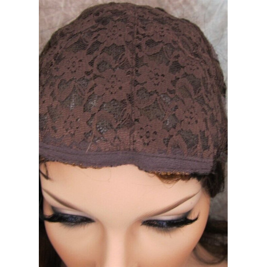 LINDA | Brown Strawberry Long Wig Luscious Layers Full Skin Top 26"