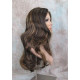 LINDA | Brown Strawberry Long Wig Luscious Layers Full Skin Top 26"