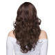 HS EVERLY | Long Wig COLOR CHOICE Heat OK Long Curls Side Swept Bangs 