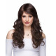 HS EVERLY | Long Wig COLOR CHOICE Heat OK Long Curls Side Swept Bangs 