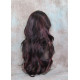 ASHANTI | Natural Black Burgundy Long Wig Layered Full Skin Top 29" 