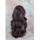 ASHANTI | Natural Black Burgundy Long Wig Layered Full Skin Top 29" 