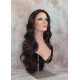 ASHANTI | Natural Black Burgundy Long Wig Layered Full Skin Top 29" 