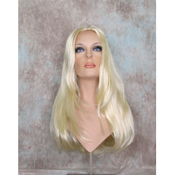 NICOLE | Light Blonde Straight Skin Top Long Wig Skin Part Wigs US
