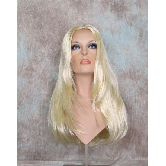 NICOLE | Light Blonde Straight Skin Top Long Wig Skin Part Wigs US