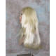 NICOLE | Light Blonde Straight Skin Top Long Wig Skin Part Wigs US