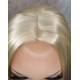NICOLE | Light Blonde Straight Skin Top Long Wig Skin Part Wigs US