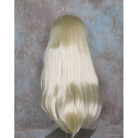 NICOLE | Light Blonde Straight Skin Top Long Wig Skin Part Wigs US