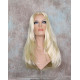 NICOLE | Light Blonde Straight Skin Top Long Wig Skin Part Wigs US