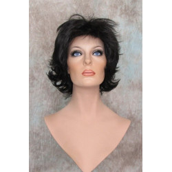 LEXY | Short Wig Natural Black Choppy Layers Flipped Ends 