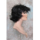 LEXY | Short Wig Natural Black Choppy Layers Flipped Ends 