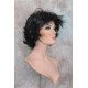 LEXY | Short Wig Natural Black Choppy Layers Flipped Ends 