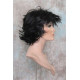LEXY | Short Wig Natural Black Choppy Layers Flipped Ends 