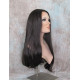 ASHLEY | Dark Brown Long Wig Showgirl Style Cascading Waves Skin Top