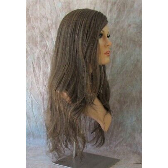 COSABELLA | Golden Brown Long Wig Waves Layers Part | Forever Young