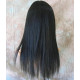 JEWEL | Black Long Wig Razor Straight Layers Bangs Skin Part Wigs 