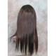 JEWEL | Black Long Wig Razor Straight Layers Bangs Skin Part Wigs 