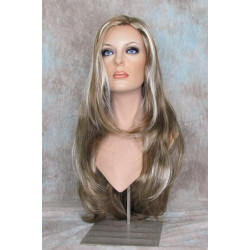 LINDA XL | Dark Ash Blonde Mix Long Layers Wig Full Skin Top 28" 