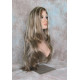 LINDA XL | Dark Ash Blonde Mix Long Layers Wig Full Skin Top 28" 