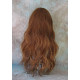 CALA | Auburn Strawberry Long Wig Heat OK 24" Layers Waves Bangs Skin Part