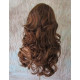 HS PHOENIX | Auburn Strawberry Long Wig Flip Ends Gentle Wave Skin Part HEAT OK 